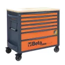 BETA RSC24AXLP/7-A | RSC24AXLP/7-A 7 fiókos szerszámkocsi fa munkalappalés
borulásgátló rendszerrel, hosszú modell