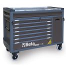 BETARSC24AXXL-O|RSC24AXXL-O 8 fiókos szerszámkocsi fa munkalappal és borulásgátló rendszerrel, hosszú modell