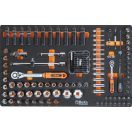 BETA BW 2400S-O7/E-S WORKER | BW 2400S-O7/E-S WORKER 7 FIÓKOS SZERSZÁMKOCSI 240 DARABOS SZERSZÁMKÉSZLETTEL