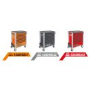 BETA BW 2400S-G8/E-LWORKER | BW 2400S-G8/E-L WORKER 8 FIÓKOS SZERSZÁMKOCSI 398 DARABOS SZERSZÁMKÉSZLETTEL