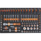 BETA BW 2400S-XLO9/E-XLWORKER | BW 2400S-XLO9/E-XL WORKER 9 FIÓKOS SZERSZÁMKOCSI 493 DARABOS SZERSZÁMKÉSZLETTEL