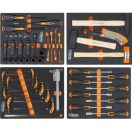 BETA BW 2400S-XLO9/E-XLWORKER | BW 2400S-XLO9/E-XL WORKER 9 FIÓKOS SZERSZÁMKOCSI 493 DARABOS SZERSZÁMKÉSZLETTEL