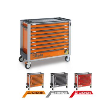   BETA BW 2400S-XLO9/E-XXLWORKER | BW 2400S-XLO9/E-XXL WORKER 9 FIÓKOS SZERSZÁMKOCSI 716 DARABOS SZERSZÁMKÉSZLETTEL