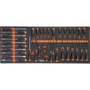 BETA BW 2400S-XLO9/E-XXLWORKER | BW 2400S-XLO9/E-XXL WORKER 9 FIÓKOS SZERSZÁMKOCSI 716 DARABOS SZERSZÁMKÉSZLETTEL