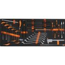 BETA BW 2400S-XLO9/E-XXLWORKER | BW 2400S-XLO9/E-XXL WORKER 9 FIÓKOS SZERSZÁMKOCSI 716 DARABOS SZERSZÁMKÉSZLETTEL
