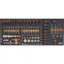 BW 2400S-XLO9/E-XXL | BW 2400S-XLO9/E-XXL Worker 9 fiókos szerszámkocsi 716 darabos szerszámkészlettel