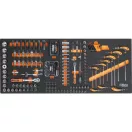 BW 2400S-XLG9/E-XXL | BW 2400S-XLG9/E-XXL Worker 9 fiókos szerszámkocsi 716 darabos szerszámkészlettel