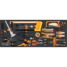 BW 2400S-XLO9/E-XXL | BW RSC24AXXL/O Worker 8 fiókos szerszámkocsi borulásgátló rendszerrel, hosszú modell 1061 darabos szerszámkészlettel