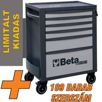   BETA BW 2400RSC24/6-189UT 6 fiókos szerszámkocsi + 189 darab szerszám