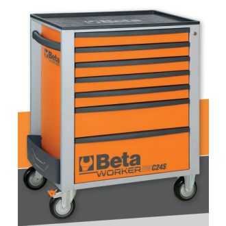   BETA BW 2400S7/5M | BW 2400S7/5M 7 fiókos szerszámkocsi + 295 DARABOS SZERSZÁMKÉSZLET