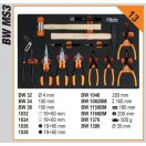 BETA BW 2400S7/5M | BW 2400S7/5M 7 fiókos szerszámkocsi + 295 DARABOS SZERSZÁMKÉSZLET