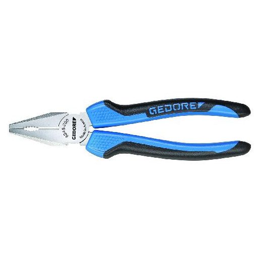 Gedore kombinált fogó Euro modell 200 mm 2K markolat (8245-200 JC)