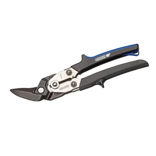 Gedore ideális lemezolló karos áttétellel, 260 mm, jobbra vágó (424026)