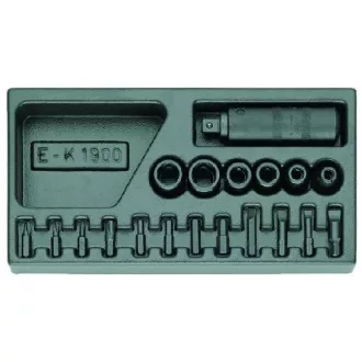   Gedore csavaroldó készlet 1/2" 1/3 ES modulban (1500 ES-K 1900)