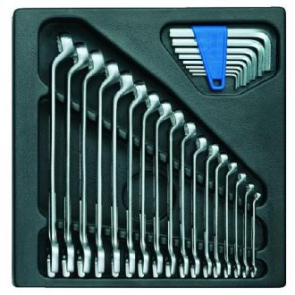   Gedore csillag-villáskulcs készlet 2/3 ES modulban (1500 ES-1 B)