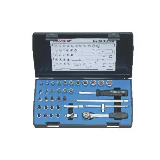 Gedore dugókulcs készlet 1/4" 36 részes (20 ITU-3)