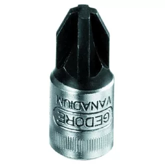   Gedore csavarhúzó dugókulcs betét 1/4" kereszthornyú PZ 2 (IKS 20 PZD 2)