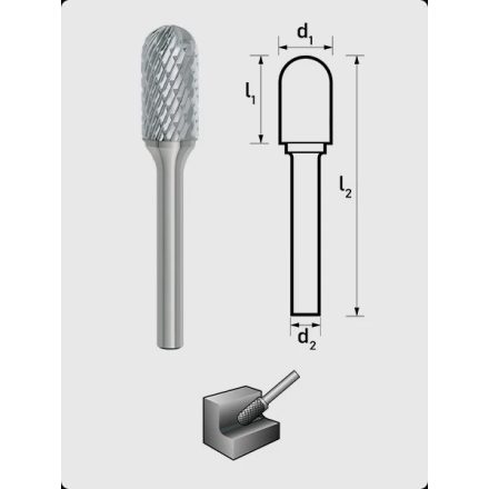 031401-0164 | Turbómaró 12 x 25 mm hengeres forma, gömbvégű, WRC 1225/S6 MX