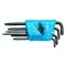 Gedore hajlított csavarkulcs készlet tartóban, 7 részes TORX T10-T40 (H 43 KTX-07)