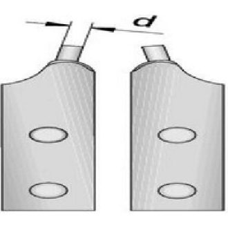 Gedore tartalék hegy pár egyenes d 4.5 mm (E-8000 J 6)