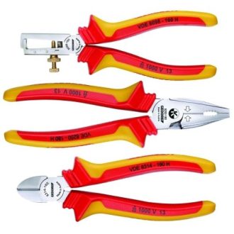   Gedore VDE fogókészlet, 3 részes L-BOXX Mini tartóban (1102-004 VDE)