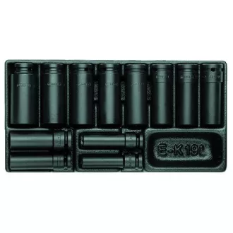   Gedore gépi dugókulcs betét készlet 1/2" 1/3 ES modulban (1500 ES-K 19 L)