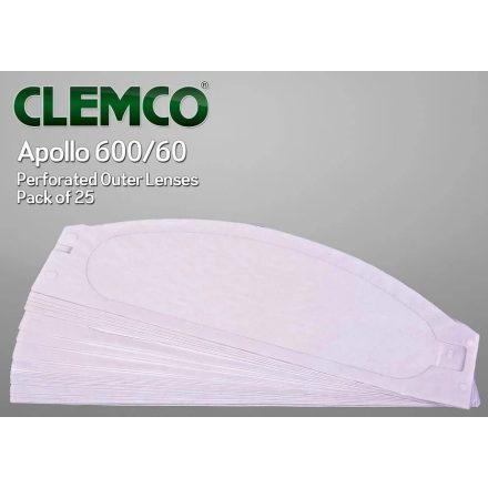 04361I | Homokfúvó géphez védősisak Apollo 600 tartozék 25 db-os kopófólia Clemco
