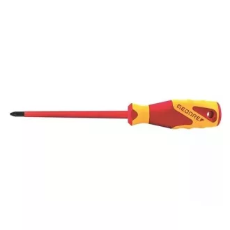   Gedore VDE csavarhúzó kereszthornyú PZ2x100 mm (VDE 2160 PZ 2)
