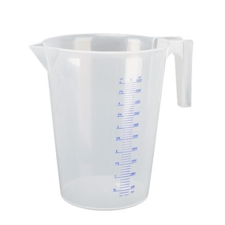 07065 | Pressol műanyag mérőedény 5 liter (ml skála)