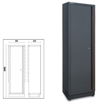   BETA C45PRO AS1 | C45PRO AS1 Egyajtós lemez szerszámszekrény C45PRO műhelyberendezés összeállításhoz, konzolos