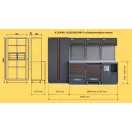 C45PRO 2.0 W/268UT | C45PRO 2.0 W/268UT Műhelyberendezés 268 db szerszámmal