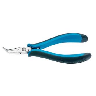   Gedore elektronikai hegyes fogó, hajlított, 140 mm (8307-3)