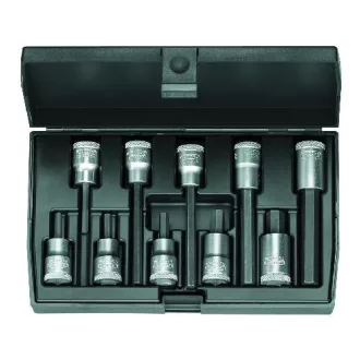   Gedore imbusz dugókulcs készlet 3/8" 10 részes, belső hatszög 4-10 mm (IN 30 LKM)