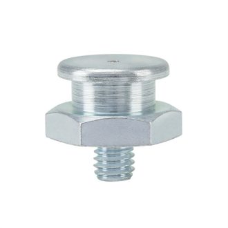 Pressol lapos zsírzógomb M6X1 d:16mm