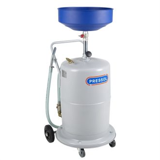   Pressol fáradtolaj leeresztő 75 literes tartállyal, levegős ürítéssel