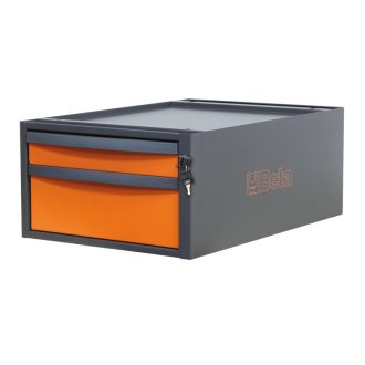   BETAC58CS/O 2C|C58CS/O 2C 2 fiókos, 257 mm magas szerszámtároló a C58BC moduláris munkapadokhoz