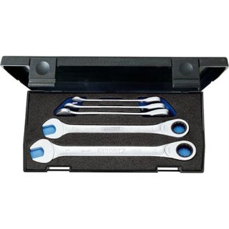   Gedore racsnis csillag-villáskulcs készlet, 5 részes 8-19 mm (7 R- 005) (Format katalógus)