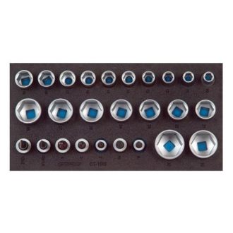   Gedore dugókulcs betét készlet 1/2" Check-Tool modulban (1500 CT1-19 IS)