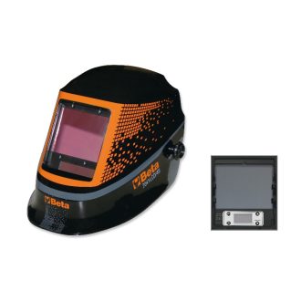   BETA 7041LCD/4S | BETA 7041LCD/4S LCD hegesztőpajzs automatikus sötétedéssel, ív-, MIG/MAG-, TIG- és plazmahegesztéshez.