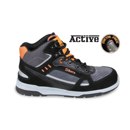 BETA 7318AN/35" | 7318 AN Sneakers Hasított bőr és mikorszálas bokacipő mérsékelten vízálló, karbon betétekkel 35
