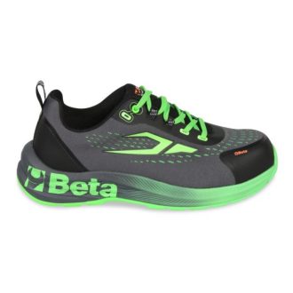   BETA7341G 40|7341G 40 RENEGADE ellenálló, szellőző szőtt vászoncipő zöld betétekkel