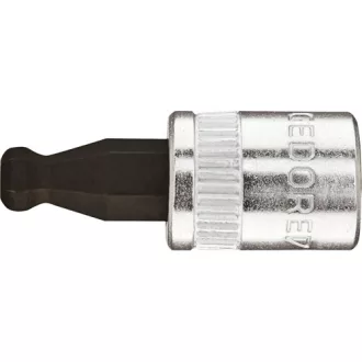   Gedore imbusz dugókulcs betét 1/4", gömbfej, belső hatszög 6 mm (IN 20 K 6) (Format katalógus)