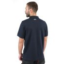 BETA7552BL M|7552BL M Három gombos munka pólóing, piqué pamut, 200 g/m3, kék