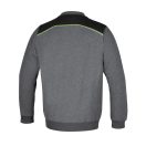 BETA 7642G/XXL | 7642G/XXL Kerek nyakú, hosszú ujjú felső, 240 g/m2,
60% pamut, 40% poliészter,
melange szürke – fekete betétekkel