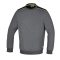 BETA 7642G/XXXL | 7642G/XXXL Kerek nyakú, hosszú ujjú felső, 240 g/m2,
60% pamut, 40% poliészter,
melange szürke – fekete betétekkel