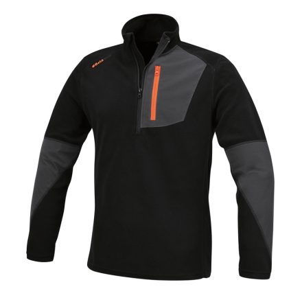 BETA 7654N/XXL | 7654N XXL-MIKROPOLÁR PULÓVER, FEKETE