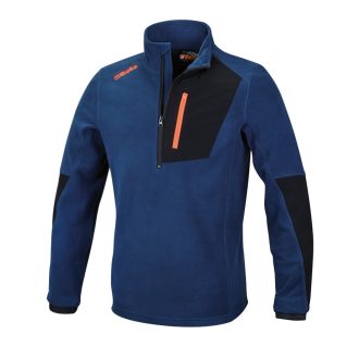   BETA 7654B XXXL | 7654B Elasztikus mikropolár pulóver rövid cipzárral, XXXL