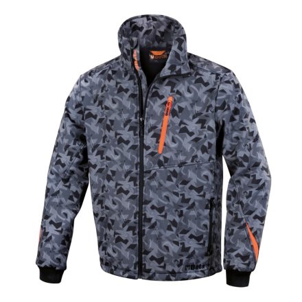 BETA 7658CM S | 7658CM Softshell dzseki - terepszínű szürke, S