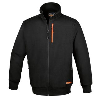   BETA 7664N XL | 7664N Hosszú ujjú felső, hosszú cipzáras, fekete, XL