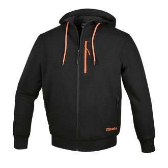   BETA 7665N XXXL | 7665N Hosszú ujjú felső, hosszú cipzáras, fekete, XXXL
